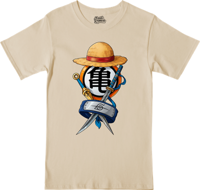Remera Anime - One Piece, Dragon Ball y Naruto