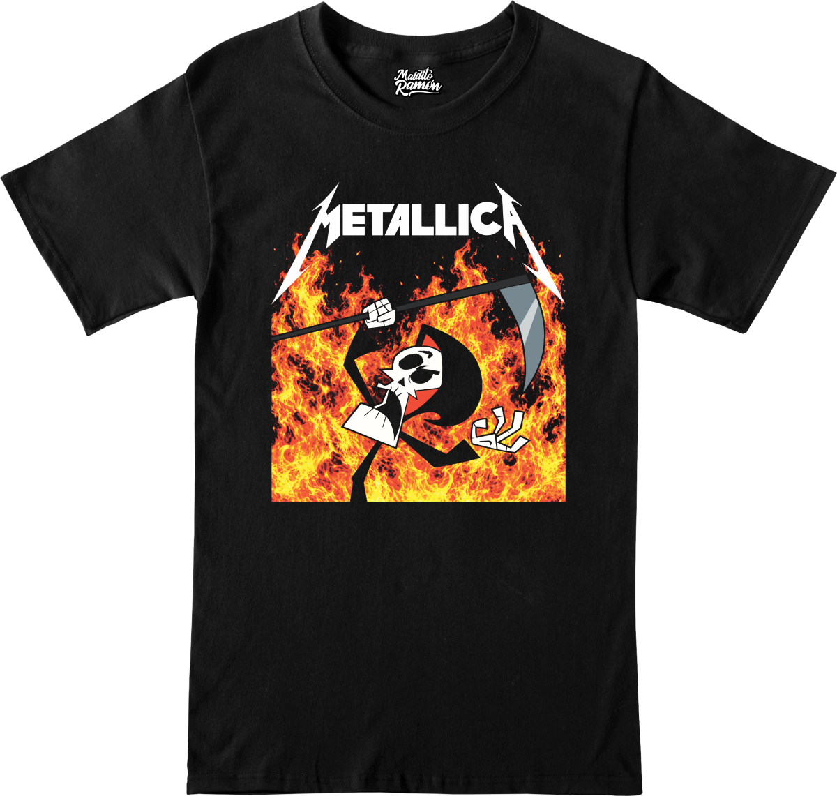 Remera Metallica - Grim