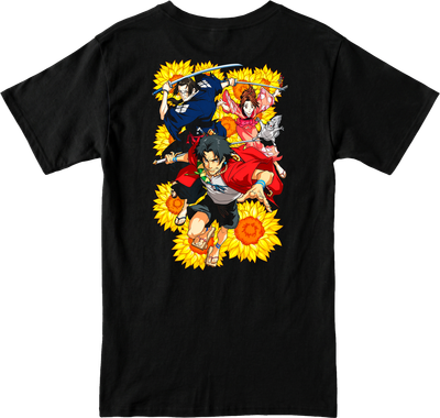 Remera Samurai Champloo (frente y espalda)