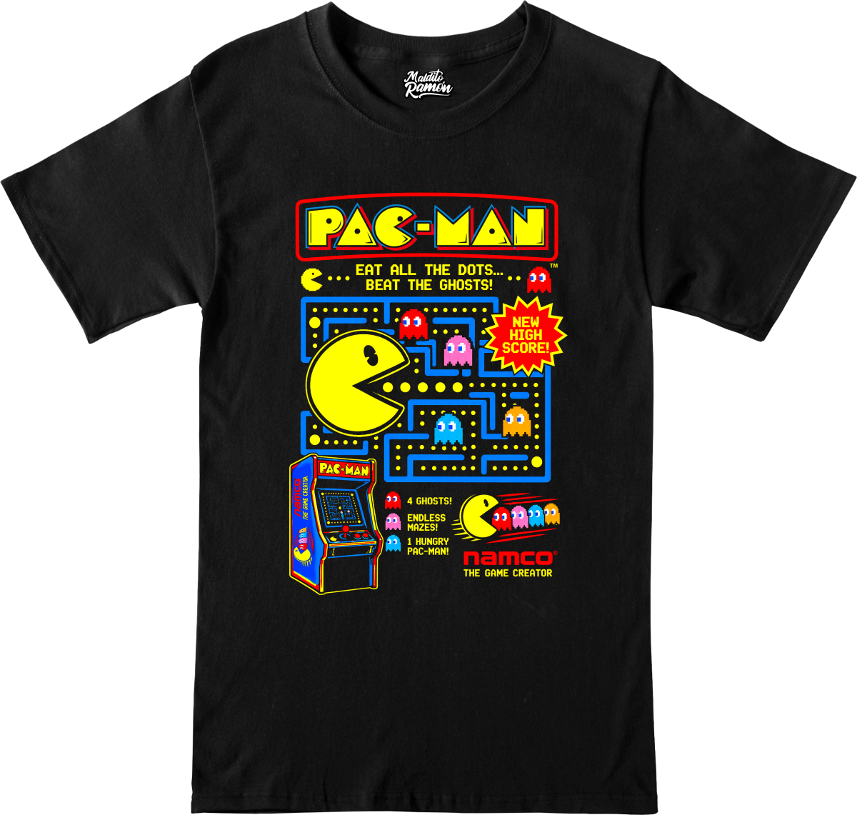 Remera Pac-Man - Arcade