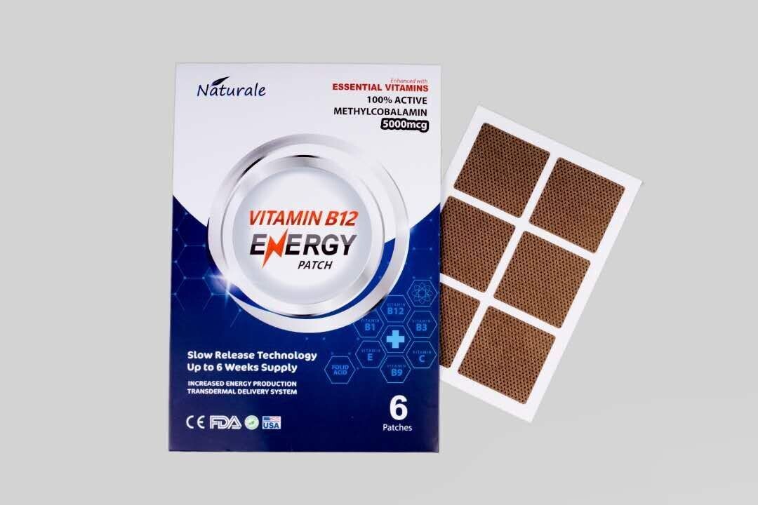 Naturale Vitamin B12 Energy Patch (6 Weeks Supply) / Naturale维生素B12能量贴 (6星期分量)