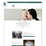 Olive - Doctors Office Collection | Google Sites Theme