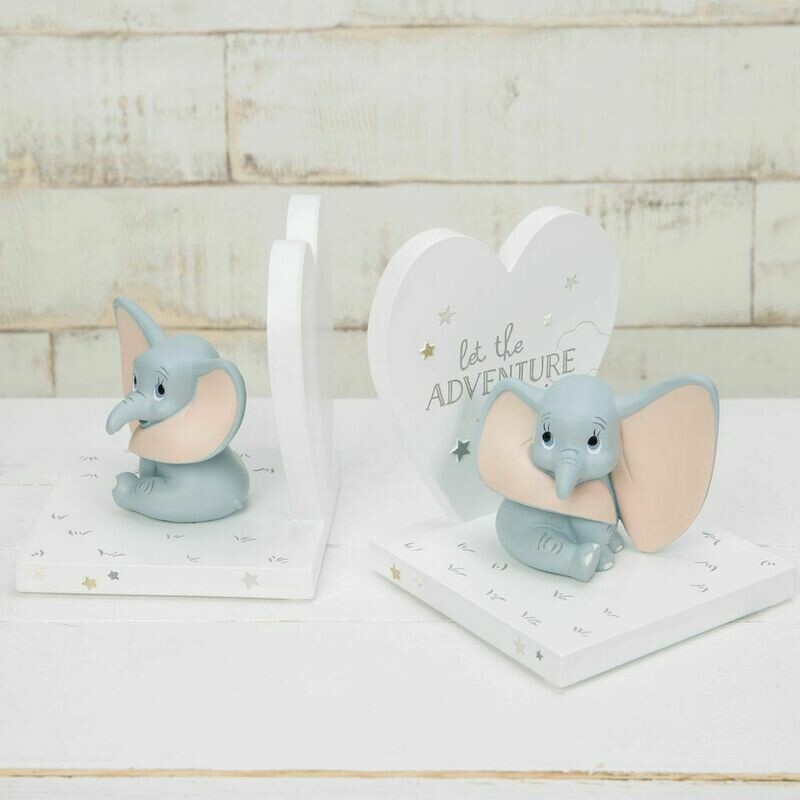 Disney Magical Beginnings Moulded Bookends - Dumbo