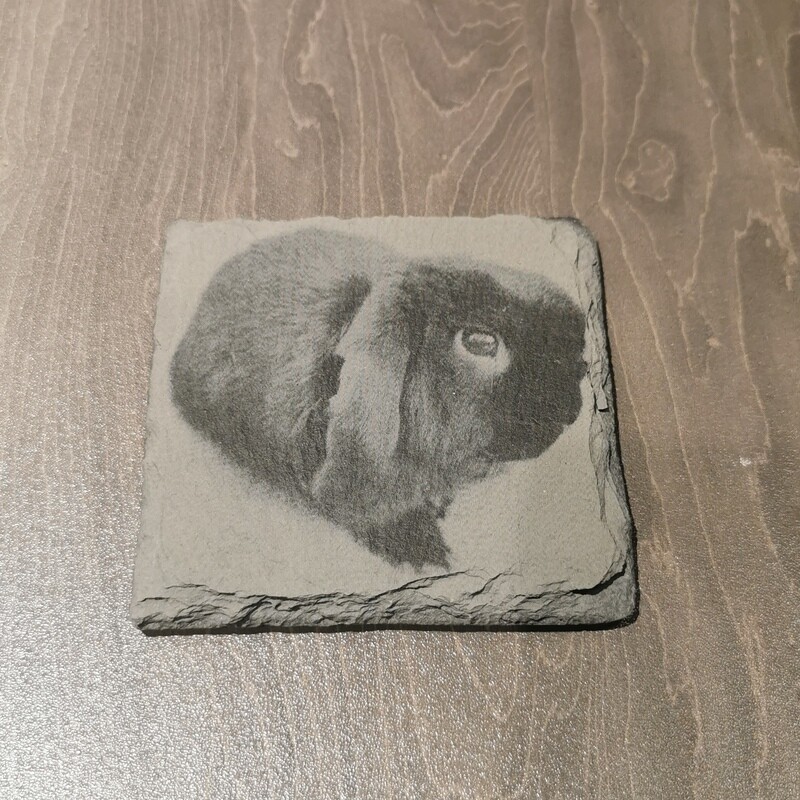 Personalised Slate Coaster - Pet Photo