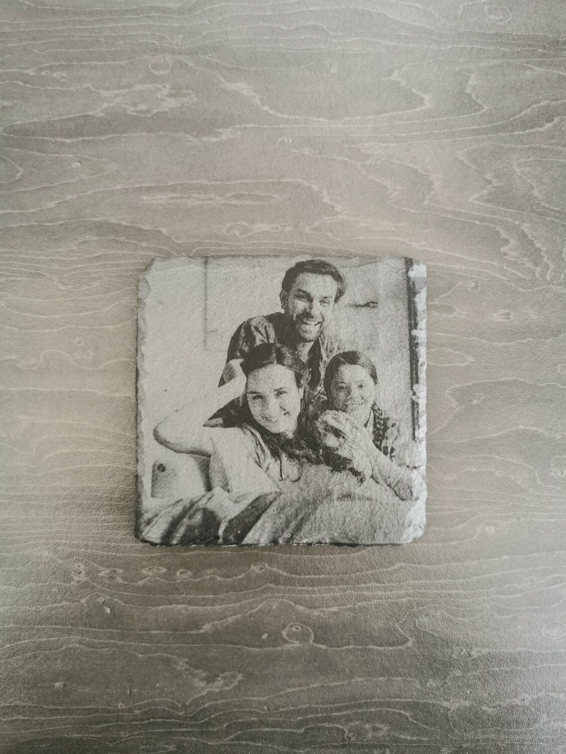 Personalised Slate Coaster - Family Photo