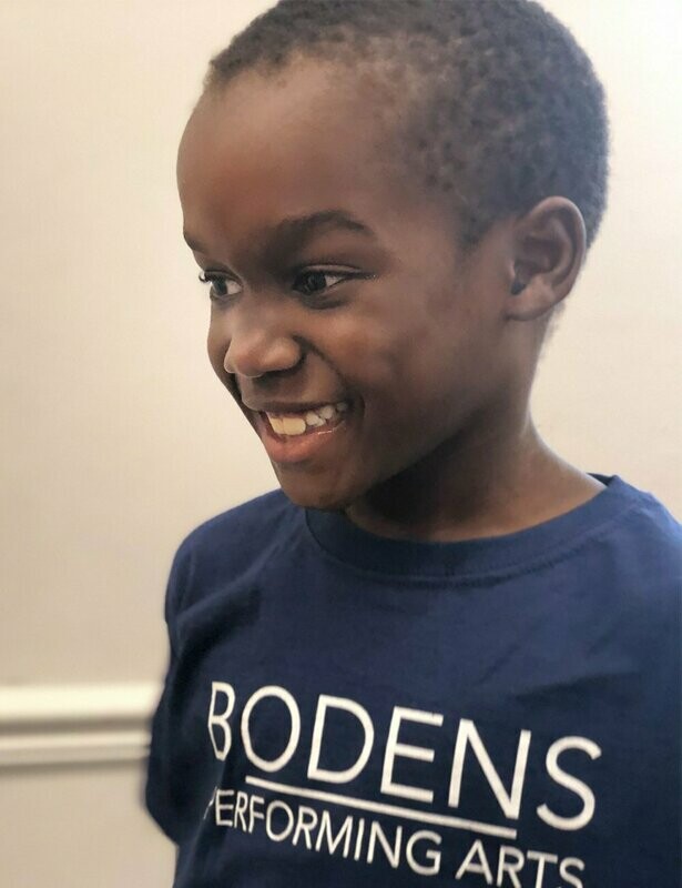 Bodens Performing Arts Child Size T-Shirt (Blue)
