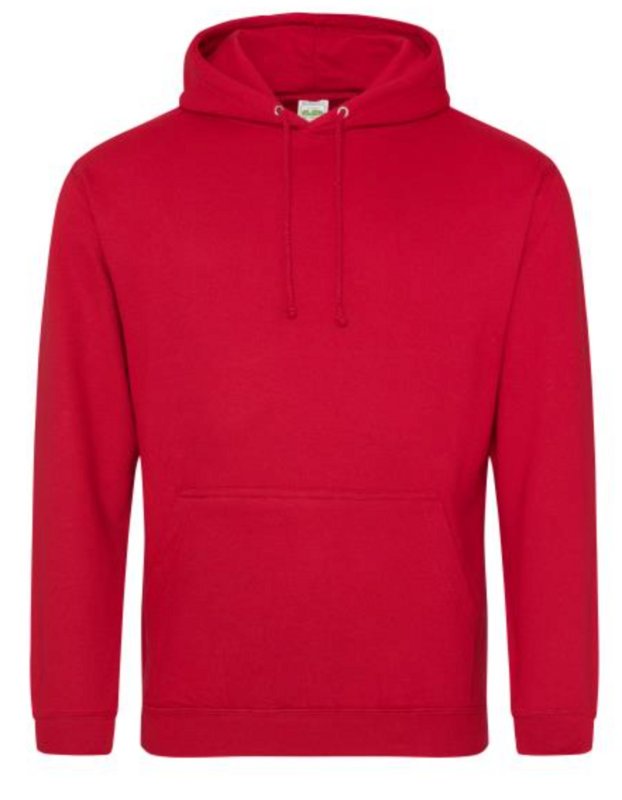 Bodens Performing Arts Adult Size Pullover Hoodie (Red)