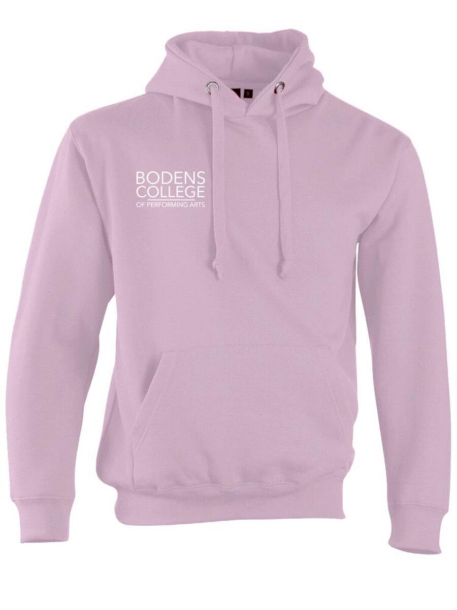 Bodens College Adult Size Pullover Hoodie (Pink)