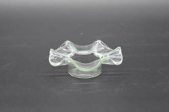 Wavy - Clear (Small) With Flat Bottom - Replacement Bowl
