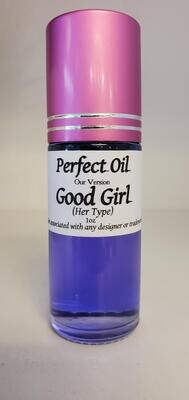 (l) Good Girl Gone Bad type - 1 oz. Body Oil