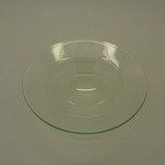 Picture of a clear glass replacement bowl for an aroma lamp. 
