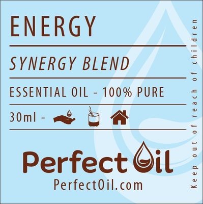 Energy Type - Synergy Blend Essential Oil - 30 ml