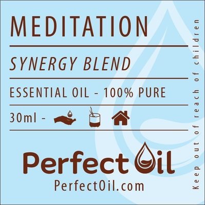 Meditation Type - Synergy Blend Essential Oil - 30 ml