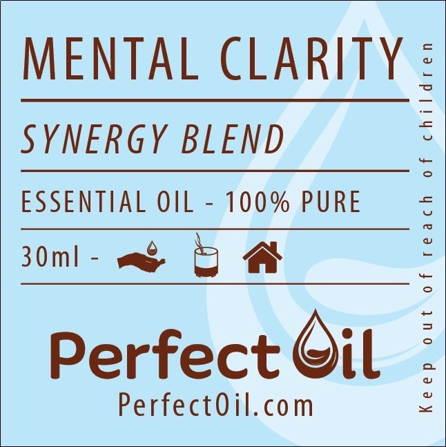 Mental Clarity Type - Synergy Blend Essential Oil - 30 ml