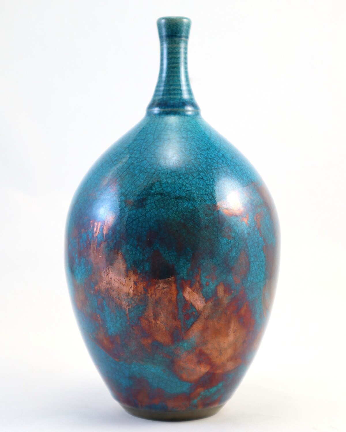 Turquoise Raku