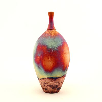 Raku Fired Copper Matt - Bottle