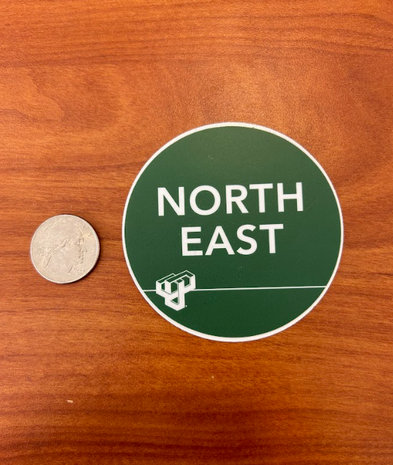 Northeast Circle Sticker