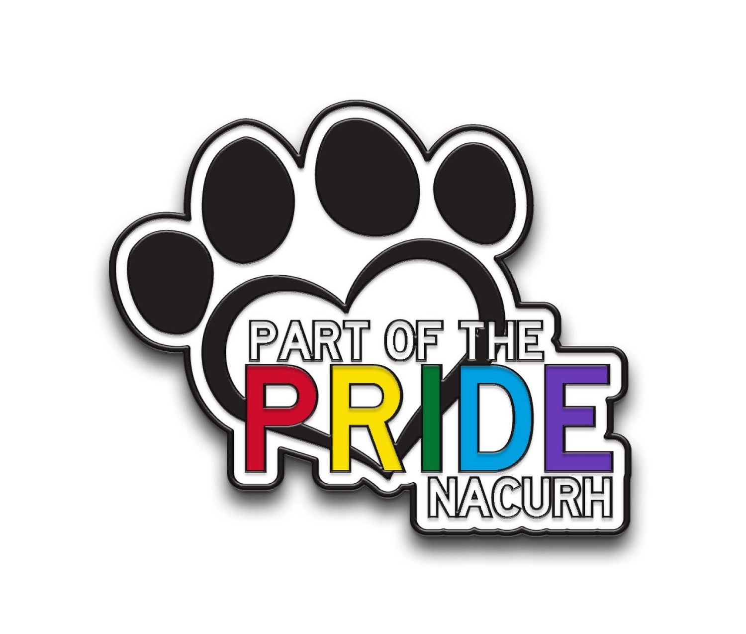 SAACURH Part of The PRIDE Pin