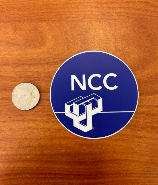 NCC Circle Sticker