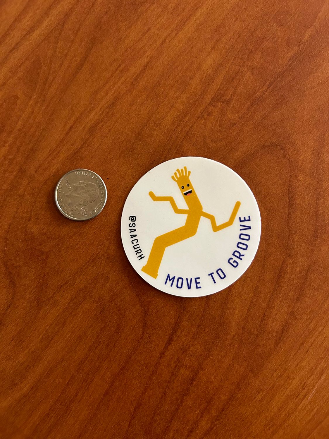SAACURH Move to Groove Sticker