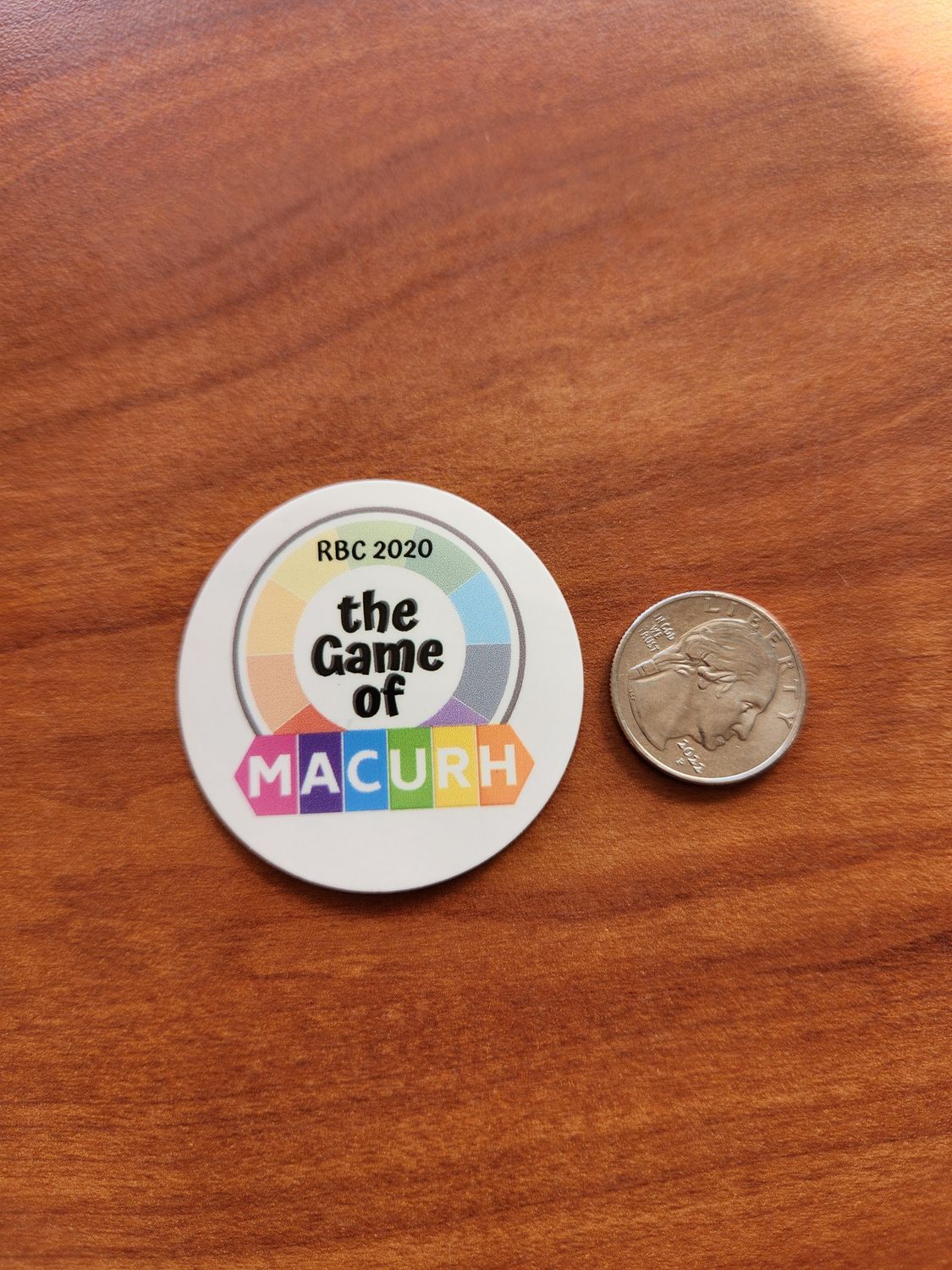The Game of MACURH (RBC 2020) Sticker