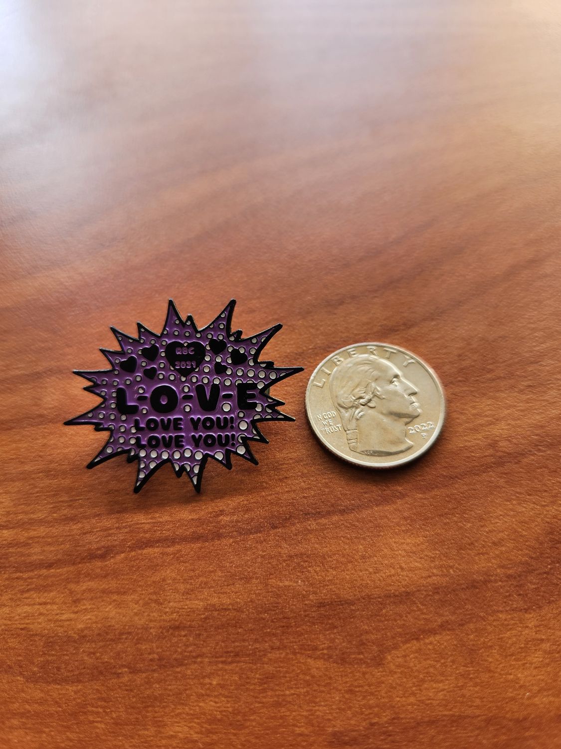 RBC 2021 Philanthropy Pin (LOVE)