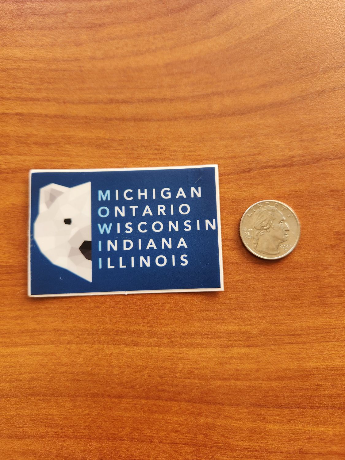 MOWII Sticker