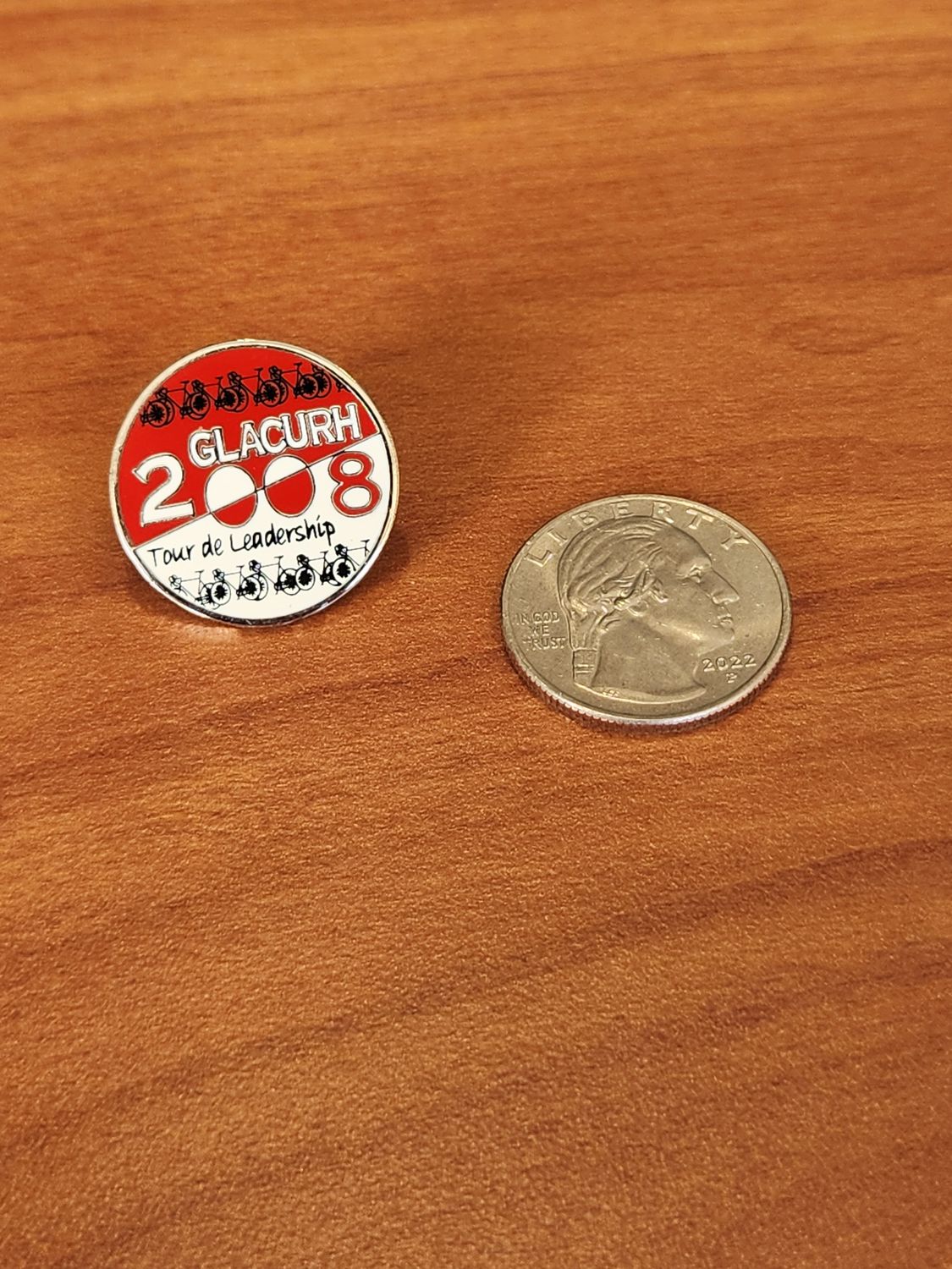 RLC 2008 Pin (Red &amp; White Circle)
