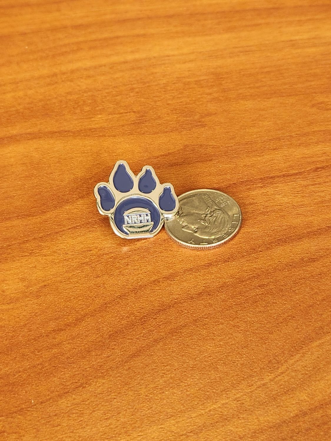 NRHH Paw Print Pin