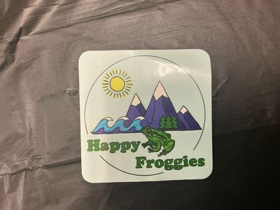 PACURH Happy Froggies Sticker