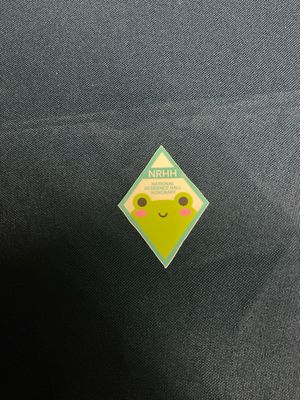PACURH Diamond Frog Sticker