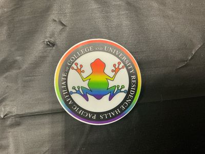 PACURH Pride Frog Sticker