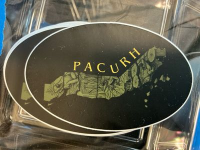 PACURH States Sticker (Black)