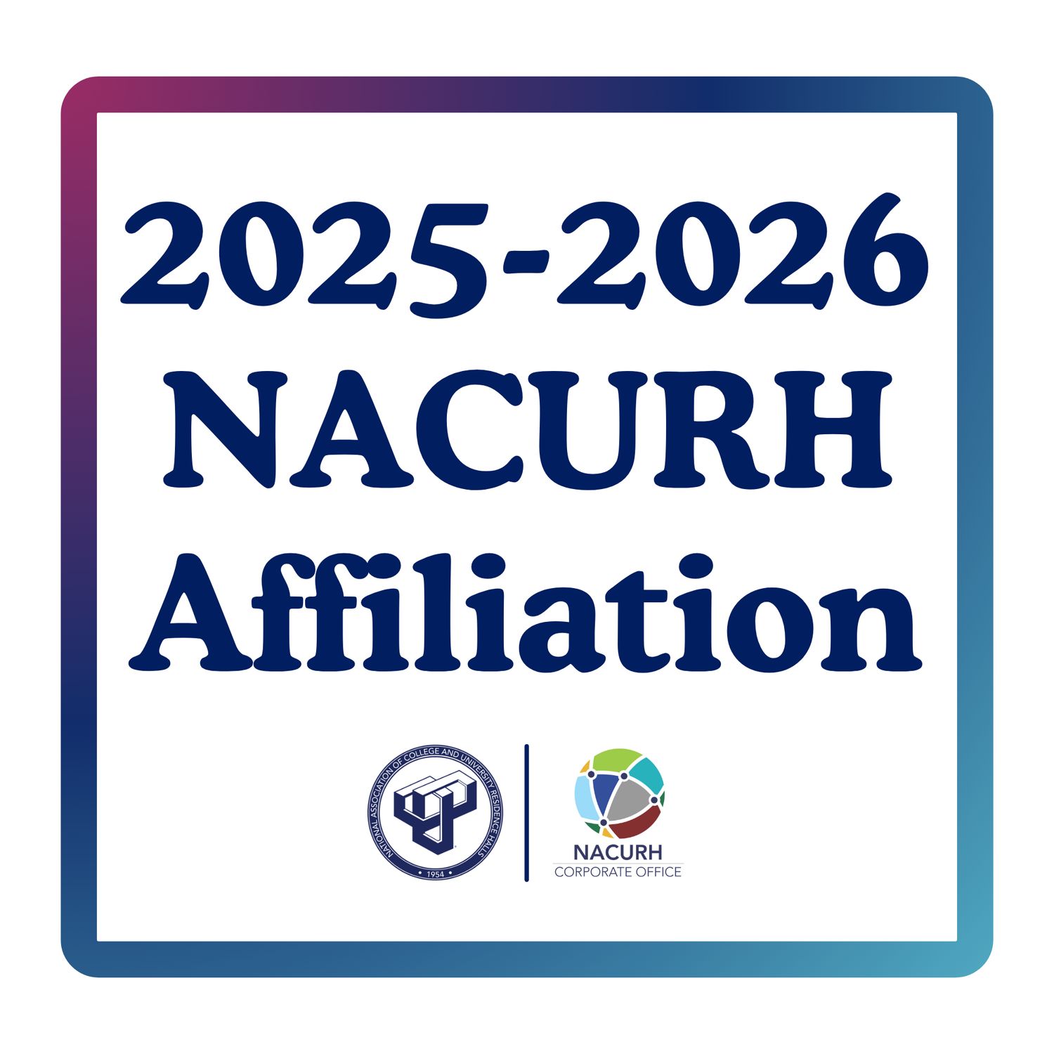 2025-2026 NACURH Affiliation