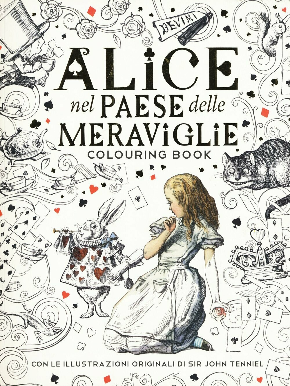 Alice nel paese delle meraviglie. Colouring book