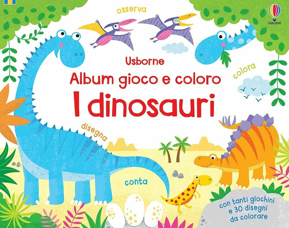 I dinosauri. Album gioco e coloro