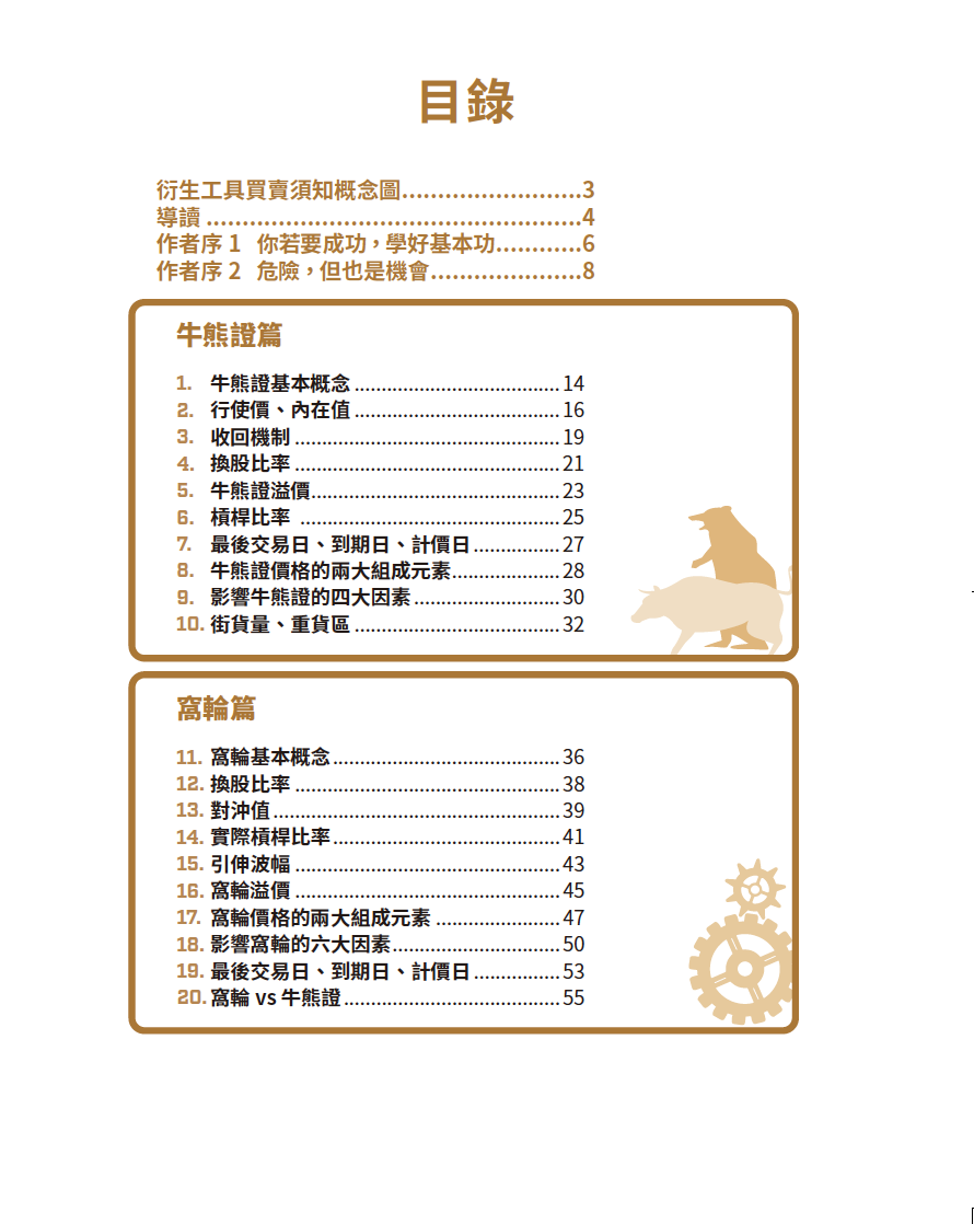 股市衍生工具50+1》｜作者：周梓霖、黃雷｜格子盒作室出版