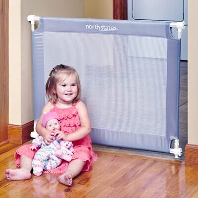 Toddleroo by North States 42.6” wide Portable Traveler Baby Gate