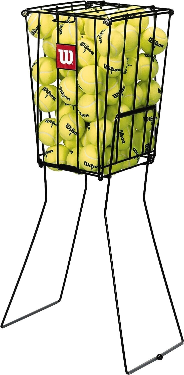 WILSON Tennis Ball Pick Up Hopper 75 Balls capacity Blue Ridge