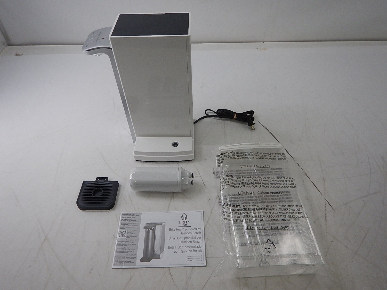 Brita 87340 Hub Instant Powerful Countertop Water Filter System