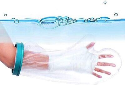 VESKIMER Waterproof Arm Cast Cover for Shower, Bath - Reusable Cast Protector