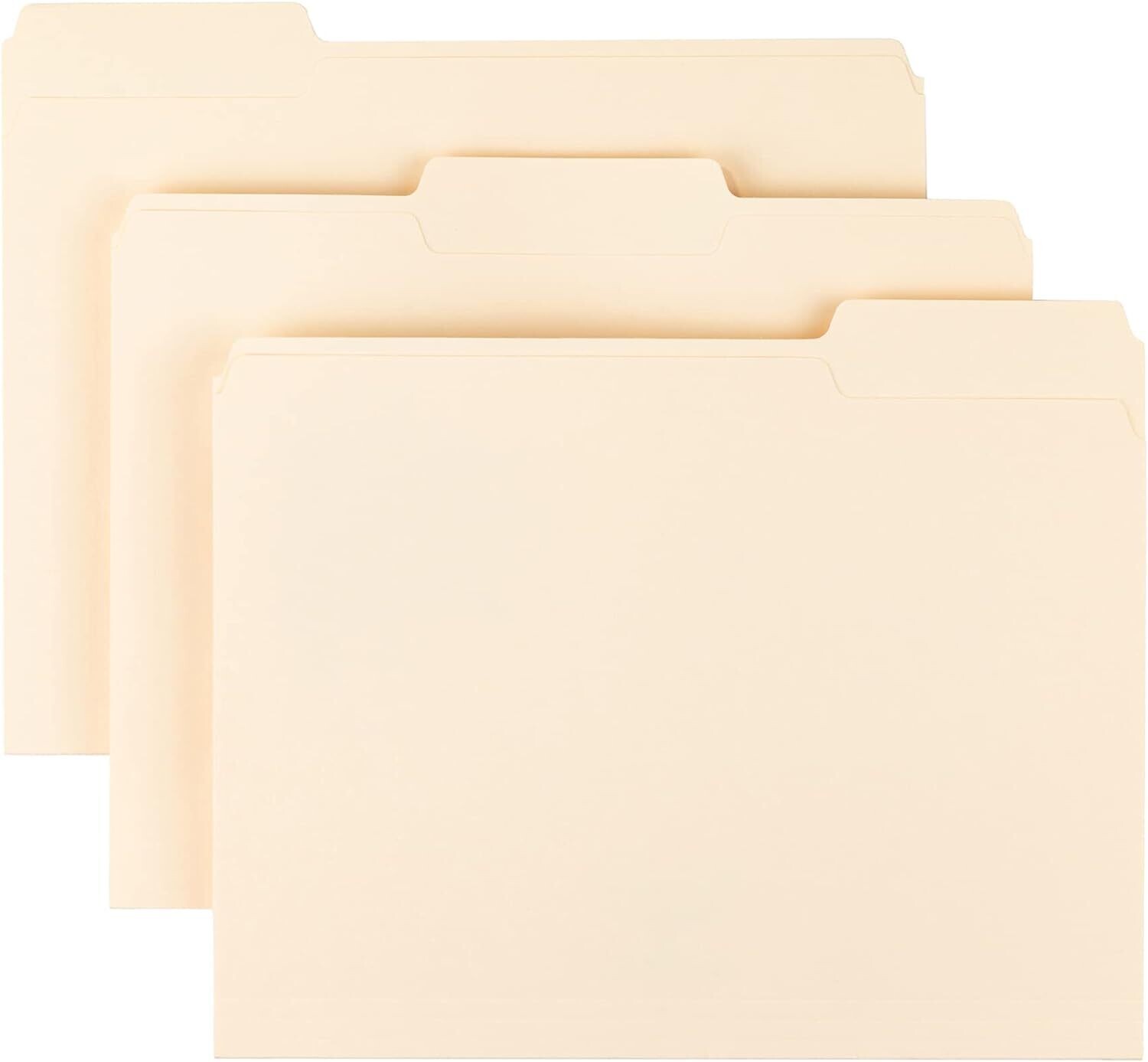 Smead Manila File Folder, Letter Size, Manila, 200 Pack Blue Ridge