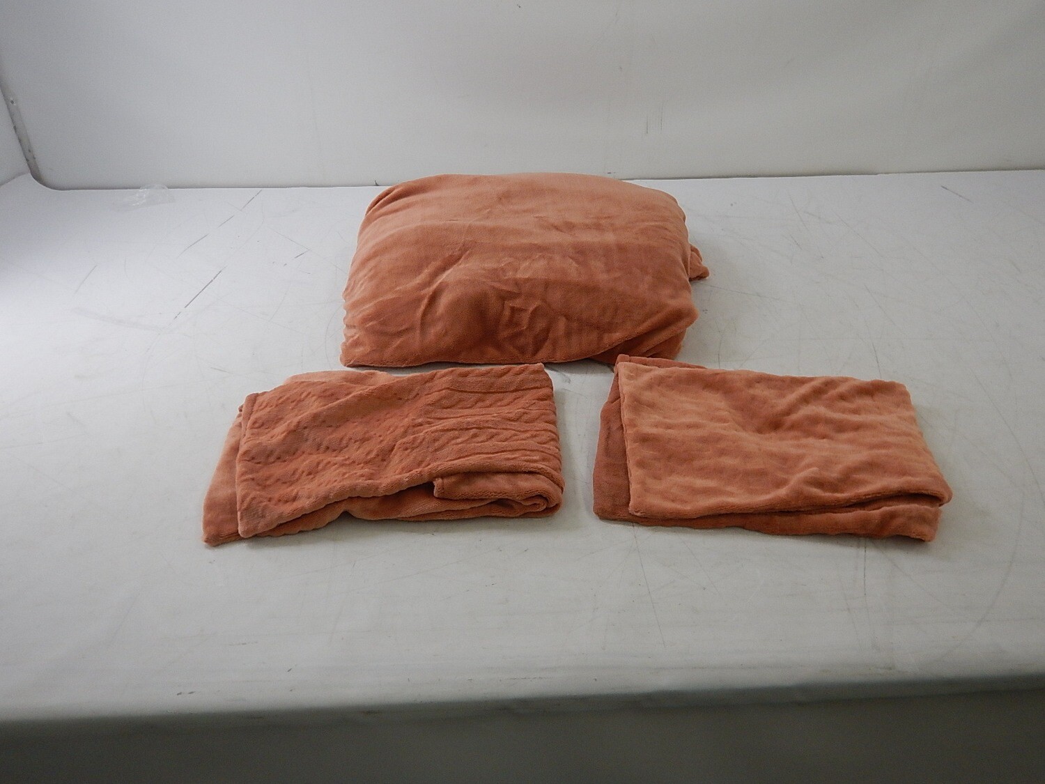 MorroMorn Queen Boho Velvet Duvet Cover Set, Rust Terracotta, Full