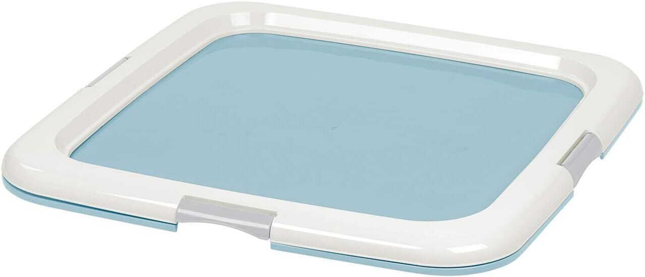 IRIS USA, Inc. Square Pet Training Pad Holder, Blue Blue Ridge