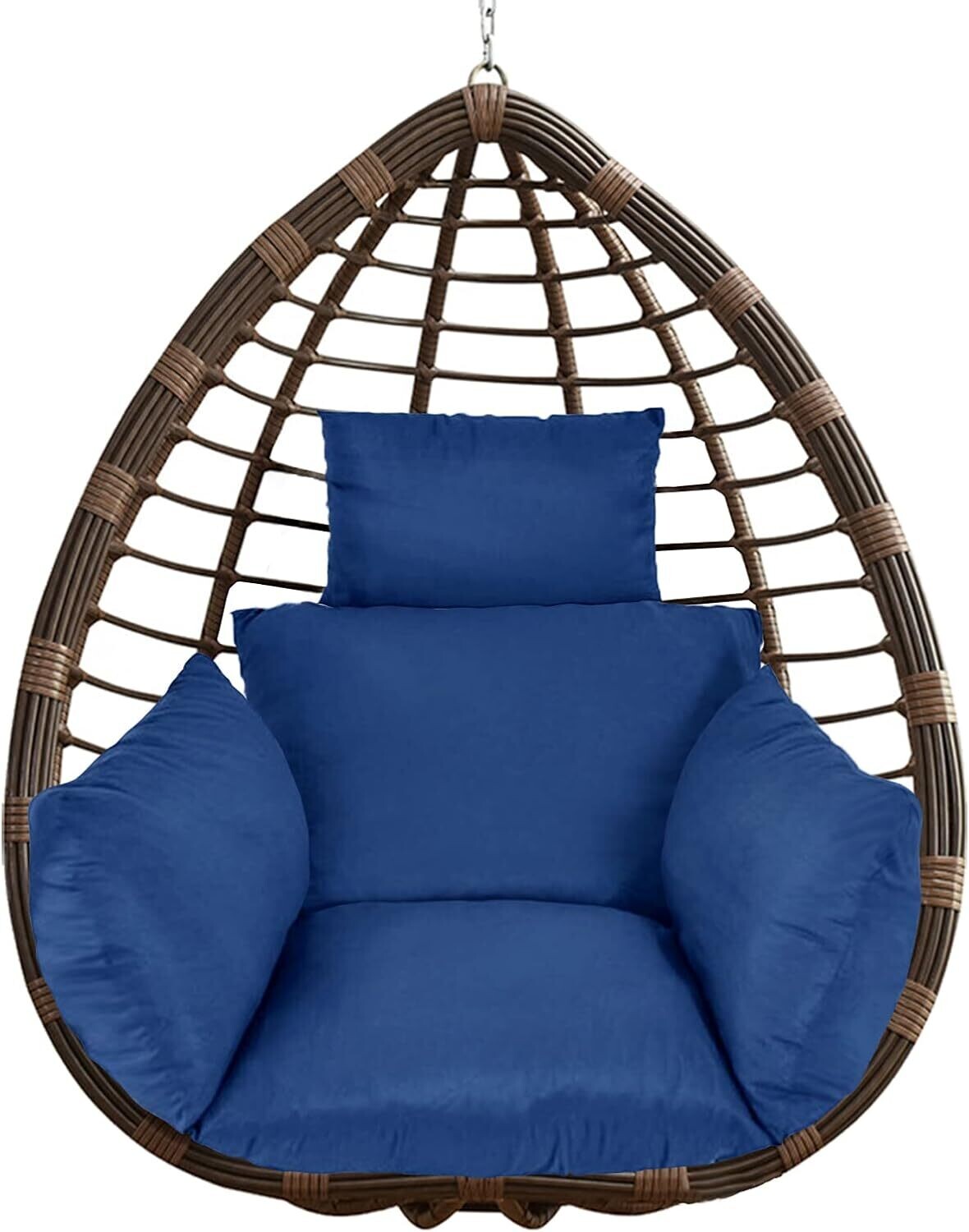 YGUOL Swing Egg Chair Cushion, Thick Leisure Hanging Basket Chair