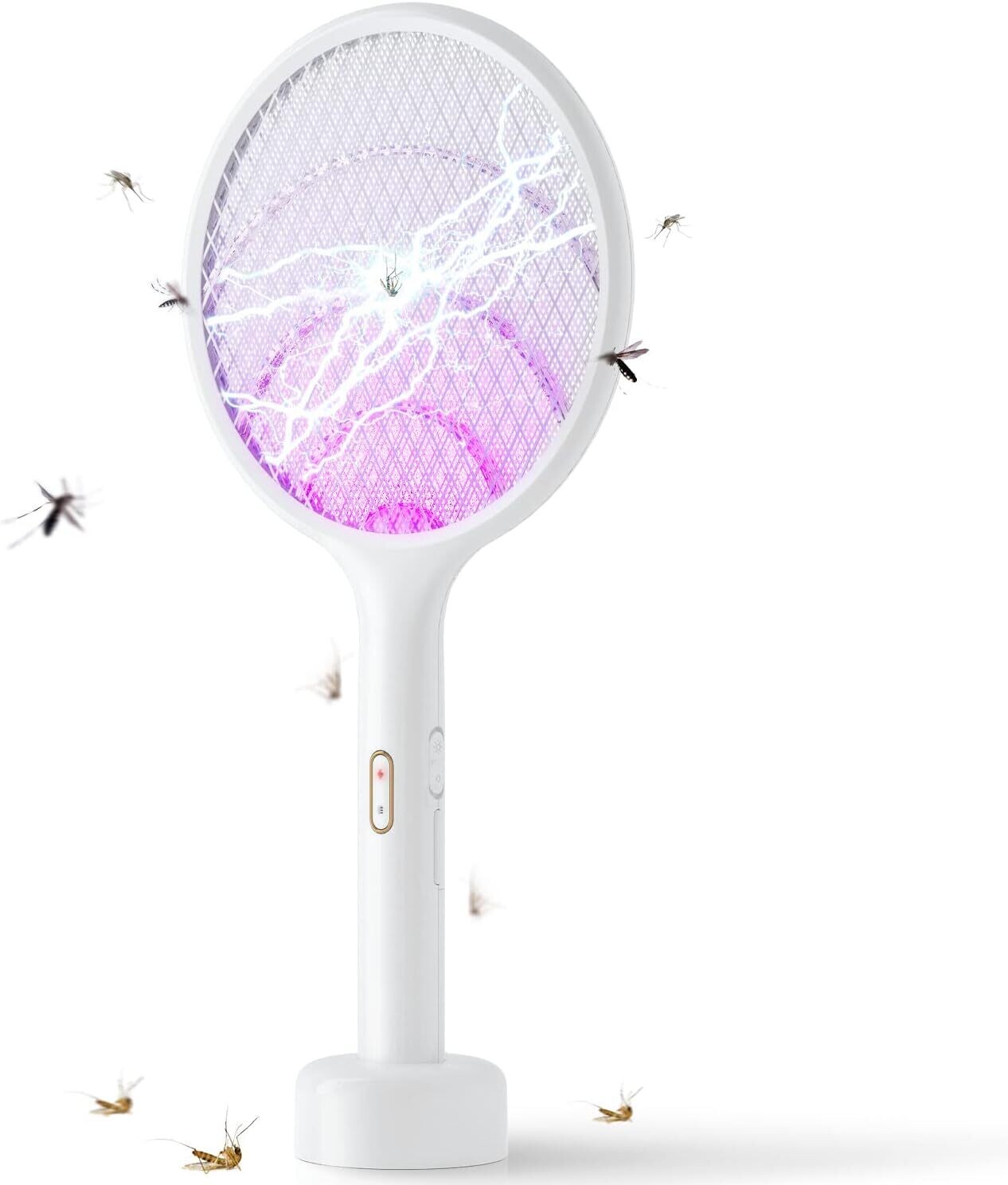 YISSVIC Electric Fly Swatter 4000V Bug Zapper Racket Dual Modes