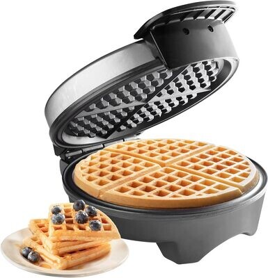 Waffle Maker by Cucina Pro - Griddle Makes 7 Inch Thin, American Style Waffles