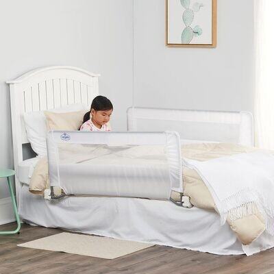 Regalo Swing Down Double Sided Bed Rail Guard, with Reinforced Anchor Safety
