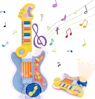 Kids Guitar Musical Toy for Toddlers Multifunctional Musical Instrument