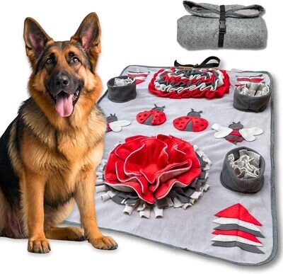 Snuffle Mat for Dogs Large Breed 40 inch X 28 inch, Enrichment Toys for Dogs
